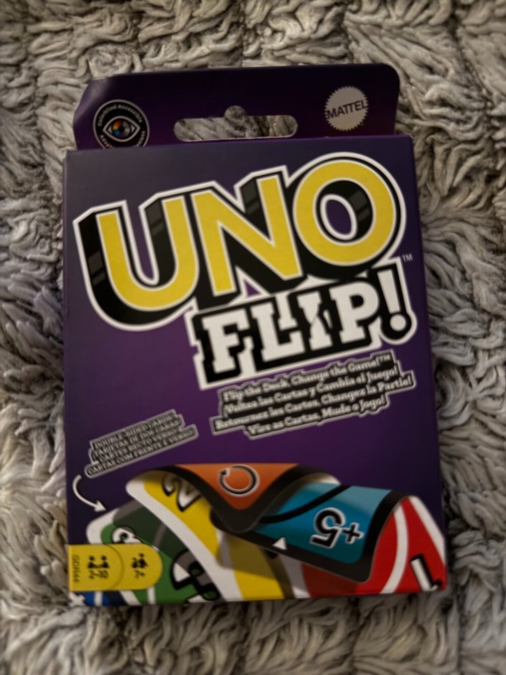 UNO Flip Card Game Mattel New